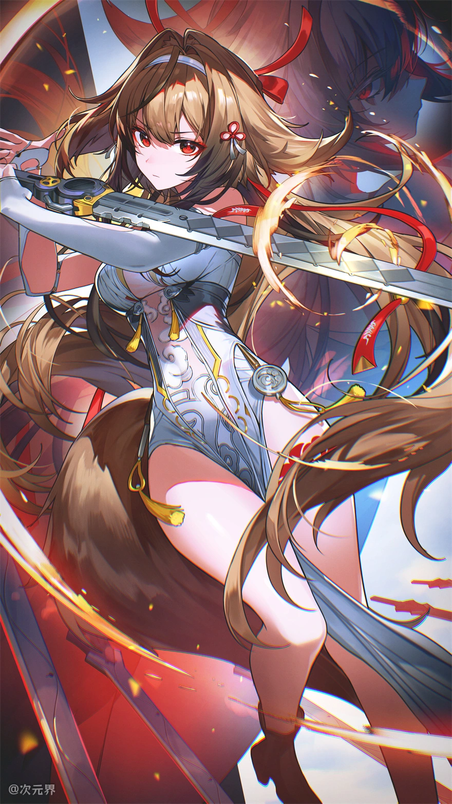 绝区零 叶瞬光 小狐狸 小光 游戏壁纸 4K壁纸 手机壁纸