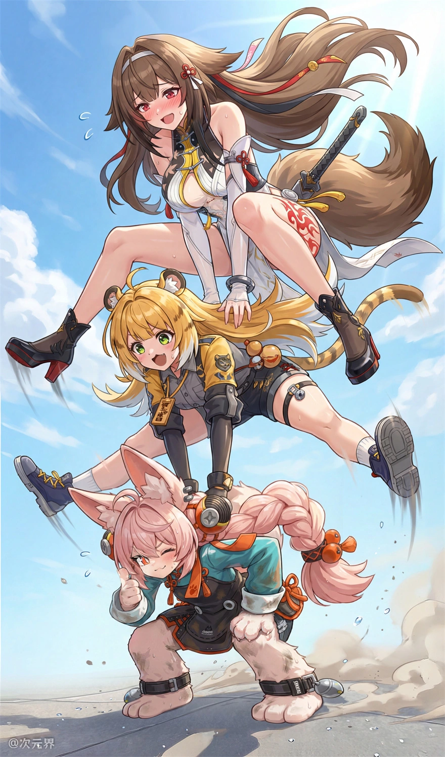 绝区零 叶瞬光 小狐狸 小光 游戏壁纸 4K壁纸 手机壁纸